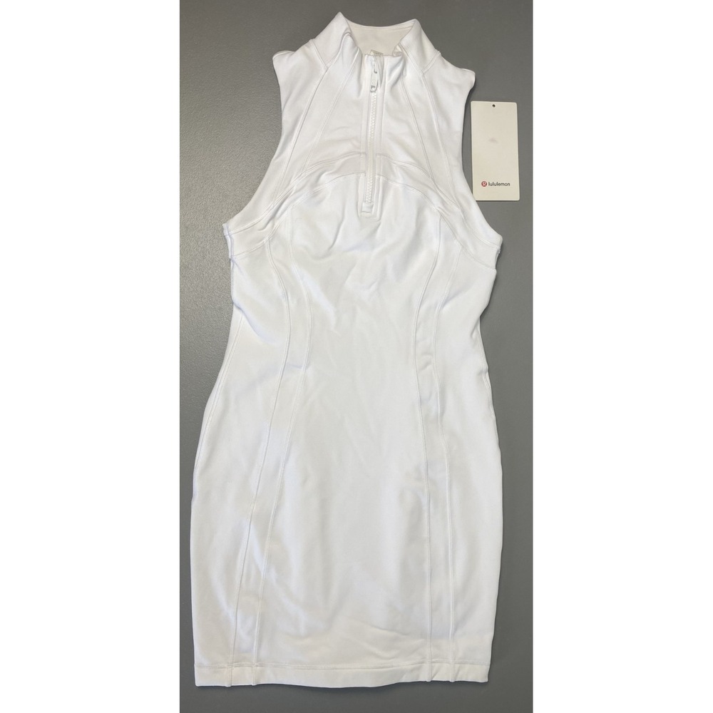 Lululemon Define Sleeveless Dress White Women's Size 6
